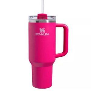 NEW Stanley 40 oz Stainless Steel H2.0 Flowstate Quencher Tumbler Cosmo Pink